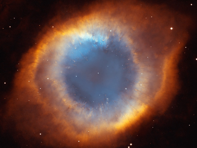 'Eye of God' helix nebula.  Courtesy of NASA